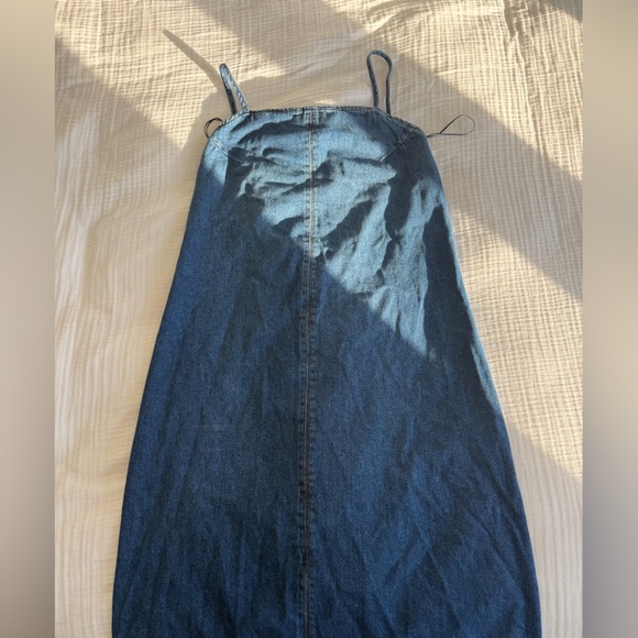 Reformation Sofi Denim Maxi Dress - NWT - Picture 4 of 7
